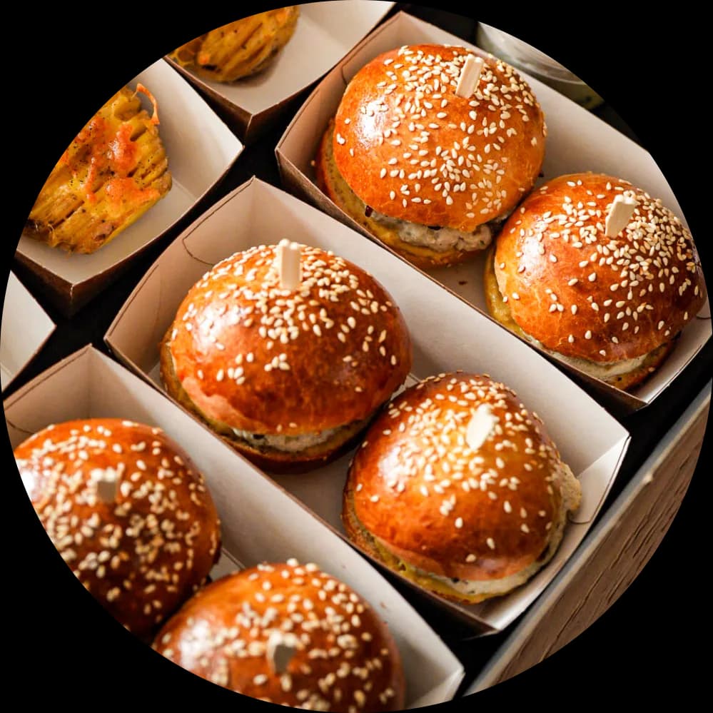 miniburger z indykiem